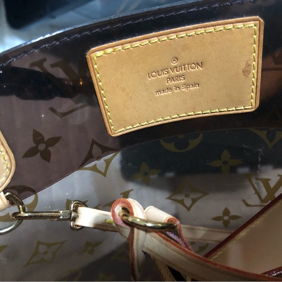 💎 RARE 💎 LOUIS VUITTON Cabas Amble PM Tote Bag CLEAR  WITH RECEIPT - Picture 4 of 14